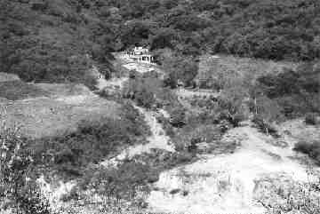 The Bridge prospect at the El Tambor property in Guatemala.