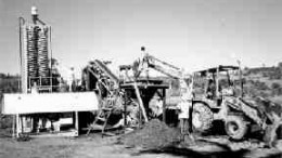 The pilot plant at Tiomin's Kwale titanium sands project in Kenya.