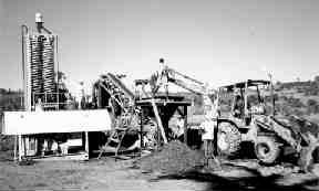 The pilot plant at Tiomin's Kwale titanium sands project in Kenya.