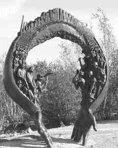 The Sudbury Mining Heritage Sculpture was recently unveiled in the city's Bell Park.