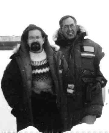 Photo by Vivian DanielsonCharles Fipke (left) and Hugo Dummett (right) were instrumental in the discovery and development of the Ekati diamond mine.