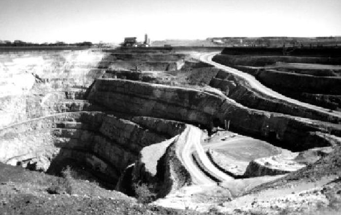 Placer Dome's Kenowna Belle gold mine in Australia, acquired through the takeover of AurionGold. The operation is currently producing only from underground workings.