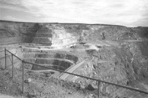 The Super Pit in Kalgoorlie, Australia, produces about 850,000 oz. gold annually.