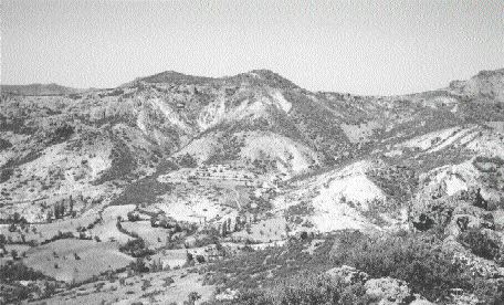 A view of the site where Eldorado Gold will place waste rock from the proposed Kisladag open-pit mine in west-central Turkey.