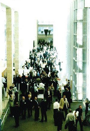 Delegates at Cape Town's International Convention Centre.