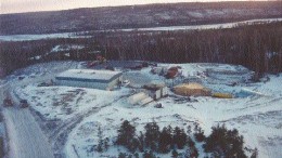 Aerial view of the portal at Beaver Brook in 1996.