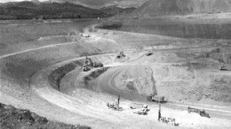 Open-pit operations at Newmont Mining's Ovacik gold mine in Turkey.