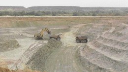 Mining in the main pit at the Samira Hill gold mine in Niger, West Africa. Partners Etruscan Resources and Semafo believe the deposit is just one of several in the emerging "Samira Horizon."