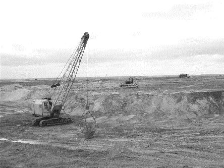 Stripping operations at European Minerals' Varvarinskoye copper-gold project in northern Kazakhstan.