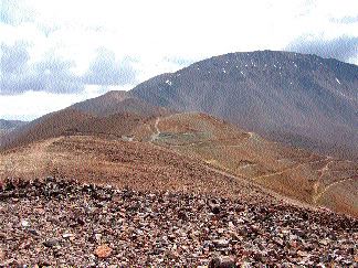 Photo by Stephen StakiwLumina Copper's Regalito copper project in northern Chile.