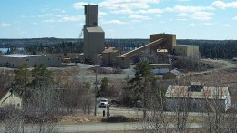 The Bissett mine site