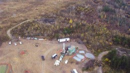 An aerial view of the Fort  la Corne joint-venture diamond project, 60 km east of Prince Albert, Sask.