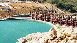 Guanlingpo's carbon-adsorption plant, prior to being covered by a roof and walls.