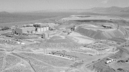 Placer Dome's mining complex at Cortez Hills in Nevada.