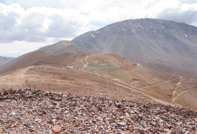 Regalito copper deposit in Region 3 of northern Chile.