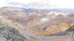 A strike at the Yanacocha gold mine (pictured), which accounts for about half Peru's gold output, could come any day now. The mine is operated by Newmont Mining in a partnership with Compania de Minas Buenaventura of Peru.STEPHEN STAKIW