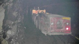 LIBERTY MINESA load-haul-dump machine carries material from an underground drift at the Redstone nickel mine near Timmins, Ont.