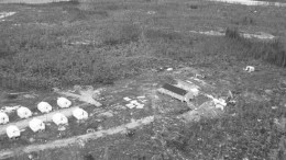 BY ROB ROBERTSONAn aerial view of the lonore camp in the James Bay region of northern Quebec during the summer of 2005. The property nows belongs to Goldcorp after its friendly takeover of Virginia Gold Mines late last year.