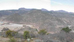 BY STEPHEN STAKIWA panoramic view of Endeavour Silver's Guanacevi silver mine operations in northwestern Durango state, Mexico.