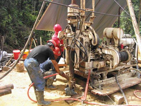 Drilling at Petaquilla Minerals' Molejon gold project (pictured) in north-central Panama has turned up new zones of mineralization.