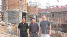 VIRGINIA HEFFERNANAt the Ying silver-zinc mine in Henan province, China. From left: Mill manager Peng Lichang, Silvercorp chairman and CEO Rui Feng and Vice-president and China general counsel Philippe Rheault in front of the 600-tonne-per day mill, which is under construction.