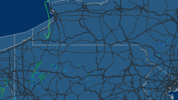 The green line on this map image from FlightAware.com shows the route taken by the plane from Oshawa (CYOO).