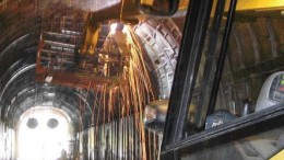 BY ANTHONY VACCAROAt Mines Management's Montanore silver project in Montana, a welder works to repair 4,270-metre adit, which was originally built by Noranda almost 20 years ago. Noranda eventually abandoned Montanore due to falling silver prices.