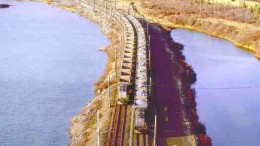 IRON ORE CO. OF CANADAA train carries iron ore from Iron Ore Co. of Canada's operations in Labrador City, Nfld. The company is spending $60 million to expand the facilities there in a booming iron market.