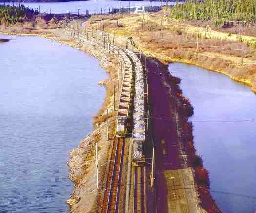 IRON ORE CO. OF CANADAA train carries iron ore from Iron Ore Co. of Canada's operations in Labrador City, Nfld. The company is spending $60 million to expand the facilities there in a booming iron market.