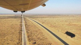 DE BEERSA Zeppelin used here by De Beers cruises above Botswana's Kalahari sands with gravity and magnetic geophysical equipment in tow. The low noise and cruising speed make dirigibles ideal for mineral exploration.EARNINGS SUMMARYFROM CNW GROUP. WWW.NEWSWIRE.CA. ALL FIGURES IN THOUSANDS EXCEPT PER-SHARE FIGURES, WHICH ARE BASIC UNLESS OTHERWISE INDICATED.CURRENTYR. AGO%CHG.CURRENTYR. AGO%CHG.