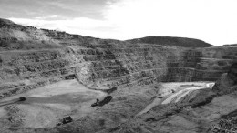 AngloGold Ashanti's open-pit mine at its Cripple Creek and Victor property in Colorado.