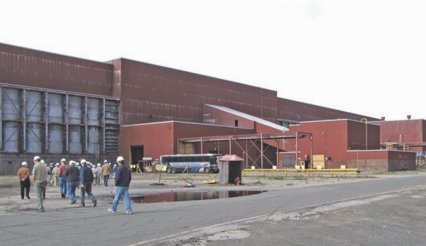 The Cliffs-Erie taconite plant in Minnesota, where Polymet Mining plans to process ore from its nearby NorthMet copper-zinc deposit.