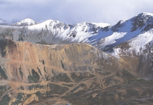 A view of the camp at the Kemess North copper-gold project in B.C.