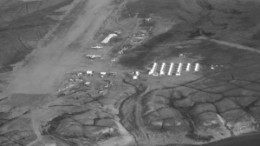 An aerial view of the camp at Baffinland Iron Mines' Mary River project.