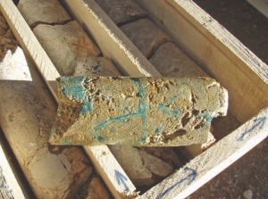 Core samples from Coro Mining's San Jorge deposit in Argentina.