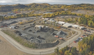 FNX Mining's McCreedy West nickel-copper-platinum group metals mine, in Sudbury, Ont. In return for cash and shares, the company has agreed to sell its payable PGM production from this and two other projects to Gold Wheaton at a gold-equivalent price of US$400 per oz.