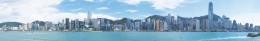 A panoramic view of Hong Kong. The Stock Exchange of Hong Kong is home to some of China's largest mineral companies.