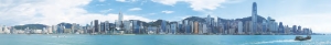 A panoramic view of Hong Kong. The Stock Exchange of Hong Kong is home to some of China's largest mineral companies.