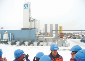 Analysts and media tour Agnico-Eagle Mines' Kittila mine, in Kittila, Finland, late last month. In addition to probable reserves of 3 million oz. gold, Kittila hosts indicated resources of 500,000 oz. gold, plus 2.2 million inferred oz.