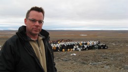 Canadian Royalties' chairman and CEO Glenn Mullan in Quebec's Ungava region in 2007. Photo by Susan Kirwin