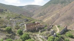 Historic mining ruins at Normabec Mining Resources' Real de Catorce silver property, in San Luis Potosi state. First Majestic Silver's proposed takeover of Normabec will add Real de Catorce to its stable of three mines and two exploration projects in Mexico.