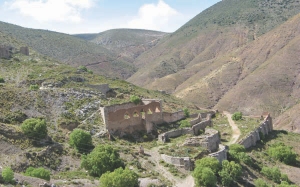 Historic mining ruins at Normabec Mining Resources' Real de Catorce silver property, in San Luis Potosi state. First Majestic Silver's proposed takeover of Normabec will add Real de Catorce to its stable of three mines and two exploration projects in Mexico.