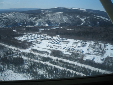 Livengood drill camp in Alaska. Credit: Intl. Tower Hill Mines