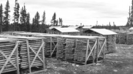 Core collected from Strateco Resources' Matoush uranium project in Quebec's Otish mountains.