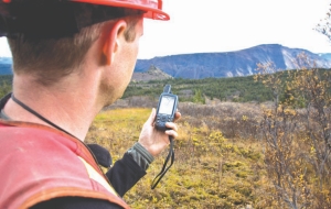 Lee Ferreira, project geologist at Imperial Metals' Red Chris copper-gold project in northwest British Columbia. A deep drilling program at the project has recently produced several long mineralized intercepts.