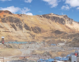 Chinalco Peru's Toromocho copper-silvermolybdenum mine in Peru.