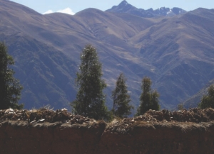 The area around the mine camp at Panoro Mineral's Antilla project in Peru.