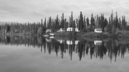 Avalon Rare Metals' project camp at Thor Lake in the Northwest Territories, about 100 km southeast of Yellowknife.