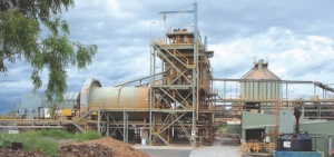 Crocodile Gold's Union Reefs mill near its Pine Creek gold project in the Northern Territory of Australia.