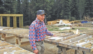 Dirk Tempelman-Kluit, Richfield Ventures' vice-president of exploration, at the Blackwater gold project in central B.C.